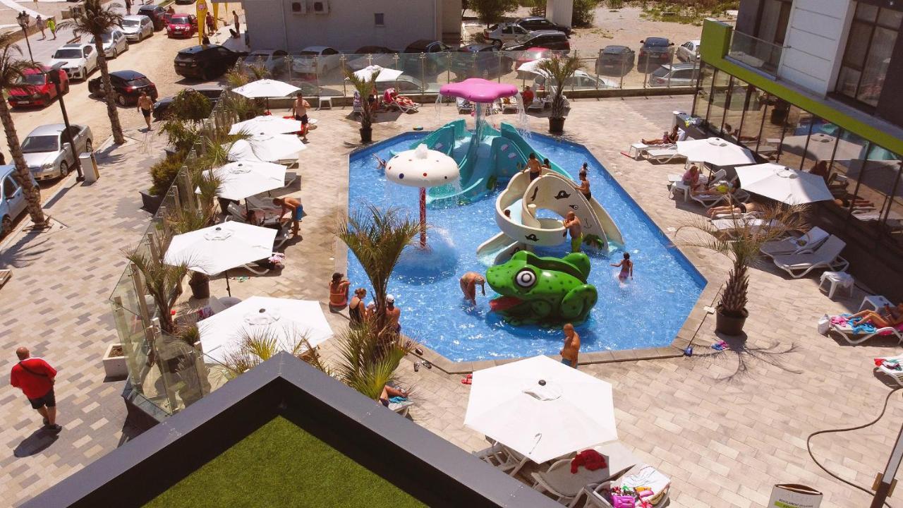 Paradise Sea View 2Bd Apt Spa N Pools Beach Resort Năvodari Exterior foto