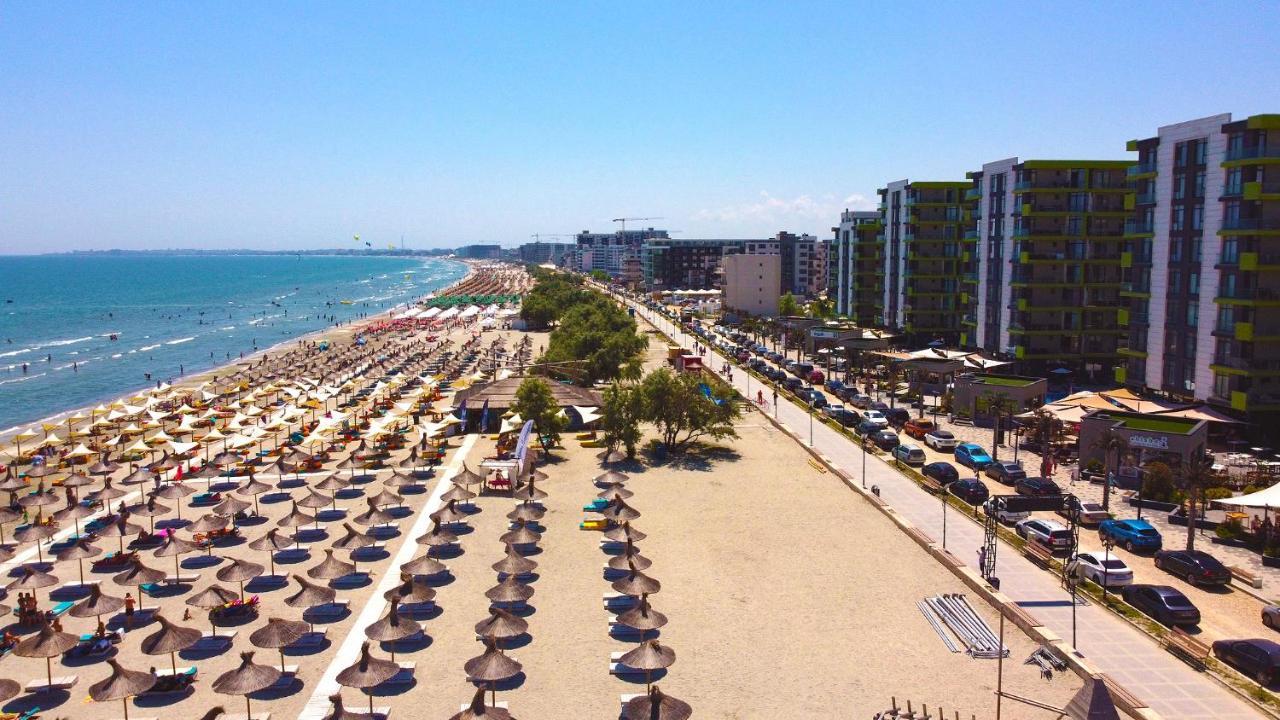 Paradise Sea View 2Bd Apt Spa N Pools Beach Resort Năvodari Exterior foto
